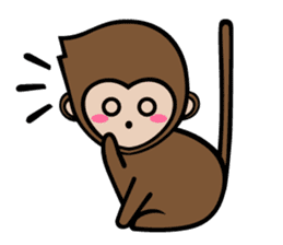 Mochi The Baby Monkey sticker #9539665
