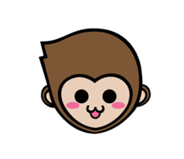 Mochi The Baby Monkey sticker #9539666