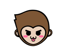 Mochi The Baby Monkey sticker #9539674