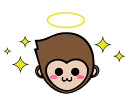 Mochi The Baby Monkey sticker #9539695