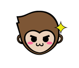 Mochi The Baby Monkey sticker #9539696