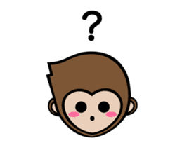 Mochi The Baby Monkey sticker #9539697