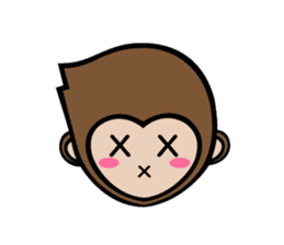 Mochi The Baby Monkey sticker #9539701