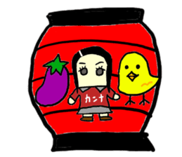 kanna(mobappu series) sticker #9540703