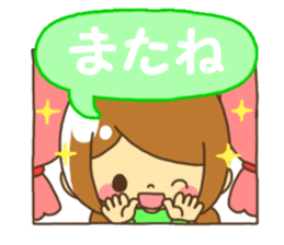 Anytime girl tarlk Valentine sticker #9541067