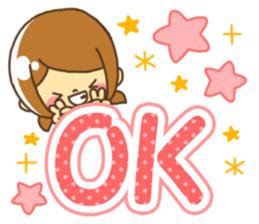 Anytime girl tarlk Valentine sticker #9541068