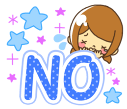 Anytime girl tarlk Valentine sticker #9541069