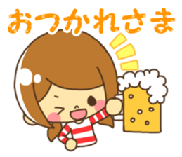 Anytime girl tarlk Valentine sticker #9541074