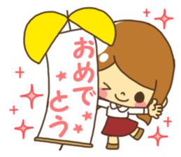 Anytime girl tarlk Valentine sticker #9541075