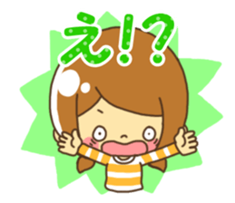 Anytime girl tarlk Valentine sticker #9541080