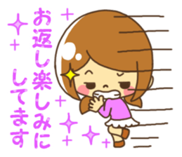 Anytime girl tarlk Valentine sticker #9541093