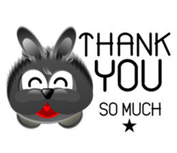 Dip Black Dog sticker #9541425