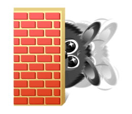 Dip Black Dog sticker #9541446