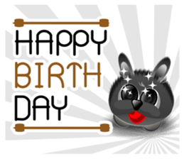 Dip Black Dog sticker #9541463