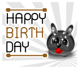 Dip Black Dog sticker #9541463