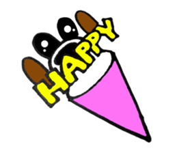 Large Font big dog sticker #9541541