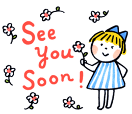 Good friends Frequently used message sticker #9542261