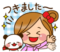The cute girl 2 who often uses it sticker #9542549