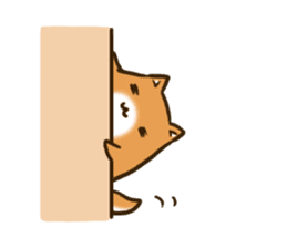 Cute Shiba Inu sticker sticker #9543317