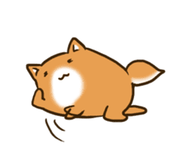 Cute Shiba Inu sticker sticker #9543333