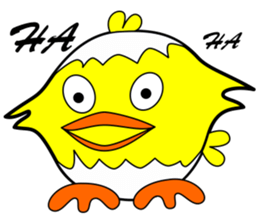 Egg Bird sticker #9543386