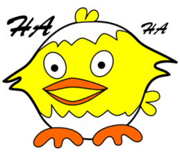 Egg Bird sticker #9543386