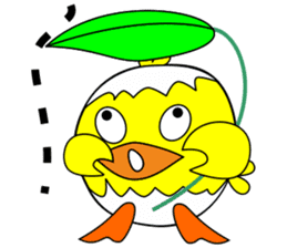 Egg Bird sticker #9543388