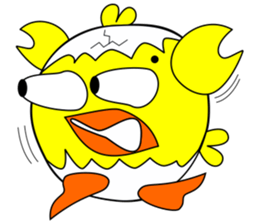 Egg Bird sticker #9543390