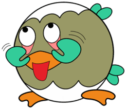 Egg Bird sticker #9543405