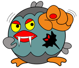 Egg Bird sticker #9543409