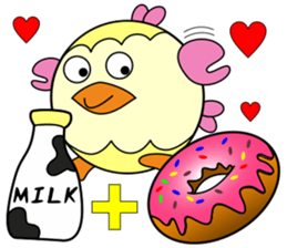 Egg Bird sticker #9543412