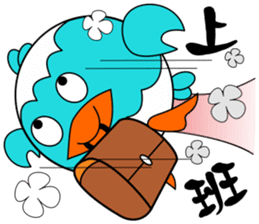Egg Bird sticker #9543413