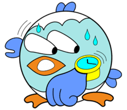 Egg Bird sticker #9543414