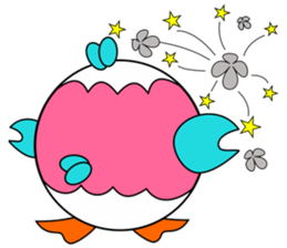 Egg Bird sticker #9543416