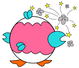 Egg Bird sticker #9543416