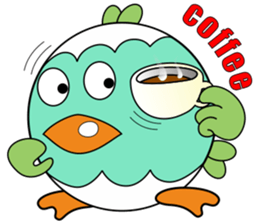 Egg Bird sticker #9543417