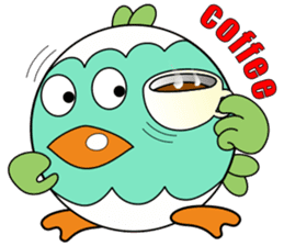 Egg Bird sticker #9543417