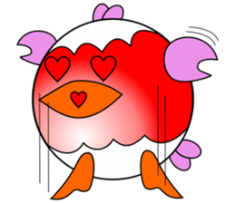 Egg Bird sticker #9543418