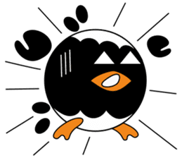 Egg Bird sticker #9543419