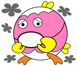 Egg Bird sticker #9543422