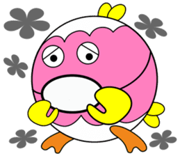 Egg Bird sticker #9543422