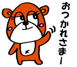 bear crew sticker #9543664