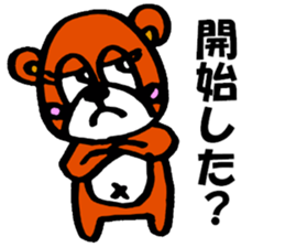 bear crew sticker #9543698