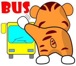 Mini tiger sticker #9543707