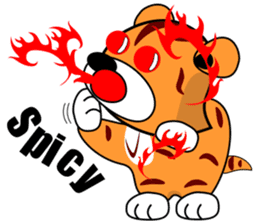 Mini tiger sticker #9543710