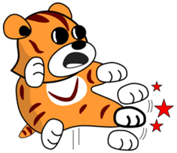 Mini tiger sticker #9543716