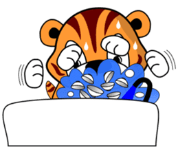Mini tiger sticker #9543718