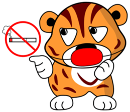 Mini tiger sticker #9543719