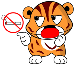 Mini tiger sticker #9543719
