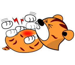 Mini tiger sticker #9543724